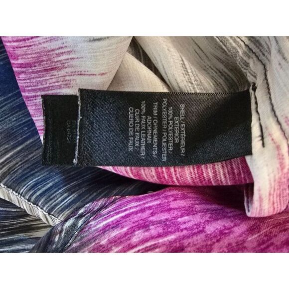 Sleeveless Kenneth Cole Top Multicolor Ombre Design Art whimsical fairycore - Picture 4 of 6